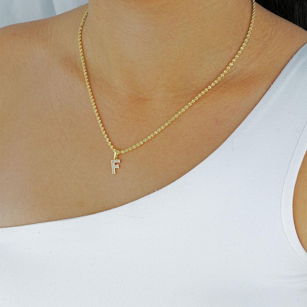 Maral 14 ayar altın rengi taşlı tüm kolye uçları