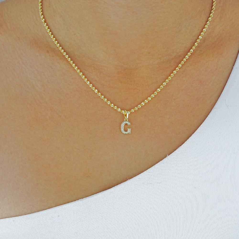 Maral 14 ayar altın rengi taşlı tüm kolye uçları